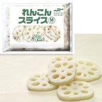 【冷凍】レンコンスライスM  500G