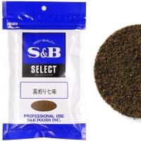 【常温】セレクト)黒煎り七味 (袋入り) 100G