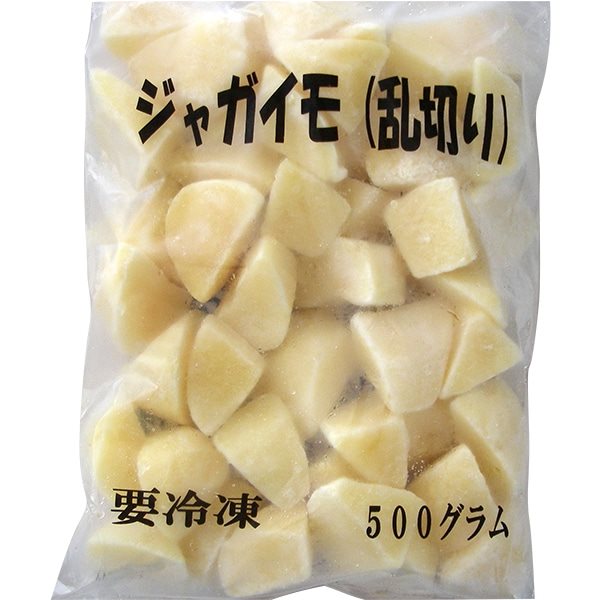 【冷凍】じゃがいも(乱切り) 500G