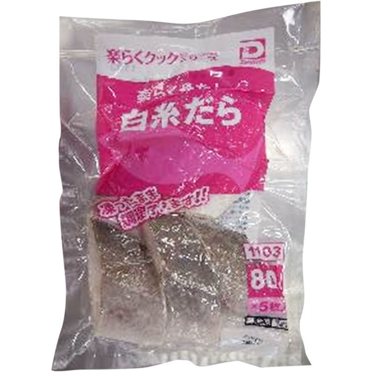 【冷凍】楽らく骨なし白糸だら80 80G　5食入