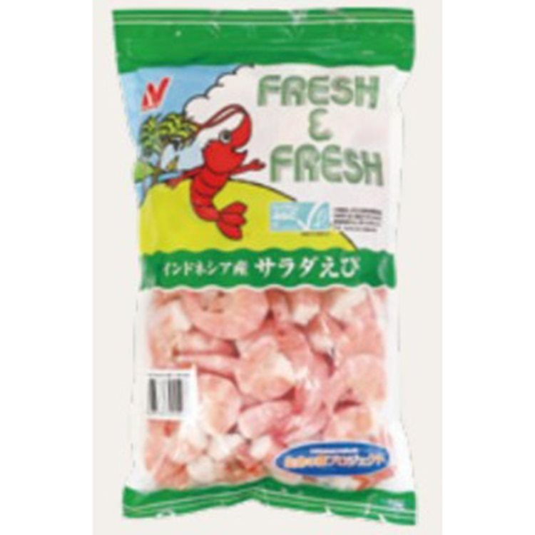 【冷凍】サラダえび殻付き (バナメイ) 31/40 1KG