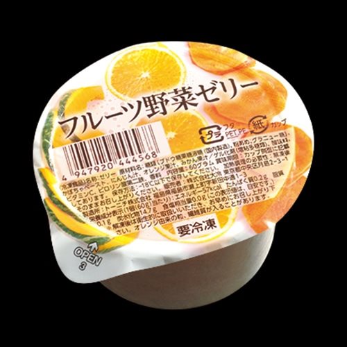 【冷凍】フルーツ野菜ゼリー 60G　40食入