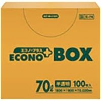 E-74 エコノプラスBOX半透明 0.02MM  70L