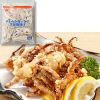 【冷凍】【在庫限】やわらか真いかの下足唐揚 1KG