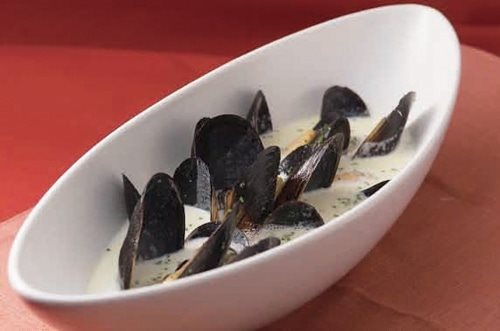 【冷凍】ゴダック) ボイル殻付ムール貝 15〜20粒入