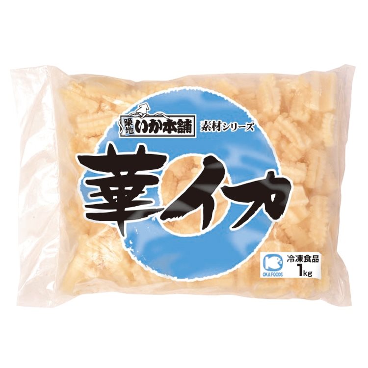 【冷凍】築地イカ本舗 華イカ 1KG