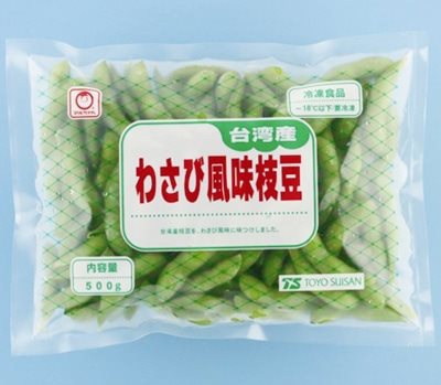 【冷凍】わさび風味枝豆 500G
