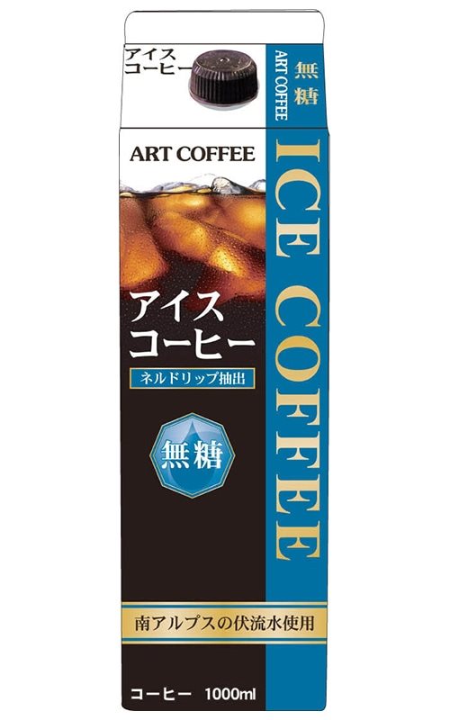 【常温】ARTゲーブル アイスコーヒーN(無糖) 1L