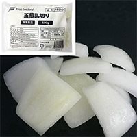 【冷凍】椿食品)玉葱乱切り 3MM 500G