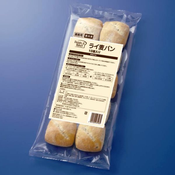 【冷凍】ライ麦パンPO2 約28G　10食入