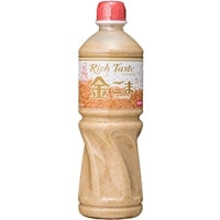 ケンコーマヨネーズ リッチテイスト 金ごまドレッシング 1L×2本 常温(まとめ買い) (Vandroロゴ付包装・INDEXBOX)