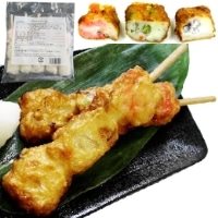 【冷凍】すり身天串(蛸・野菜・紅生姜) 約75G　5食入