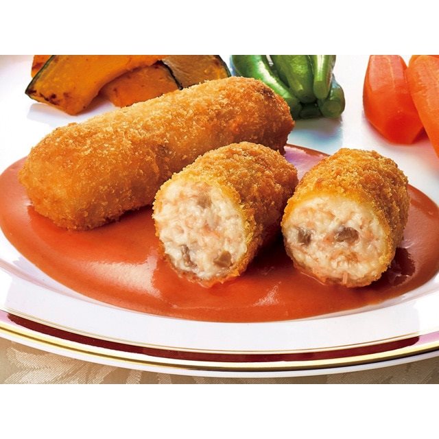 【冷凍】老舗のかにクリームコロッケ 約60G　10食入