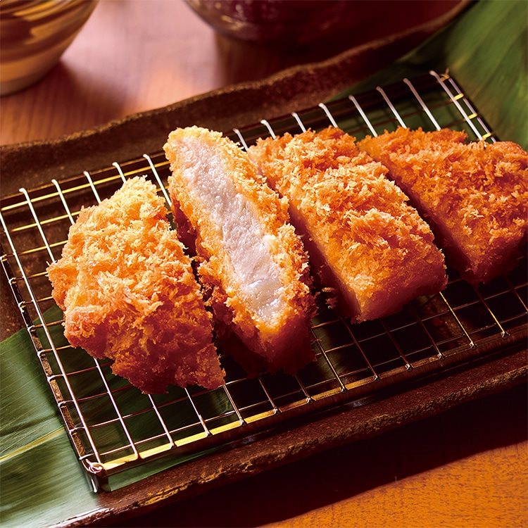 【冷凍】三元豚のロースカツ 約120G　8食入