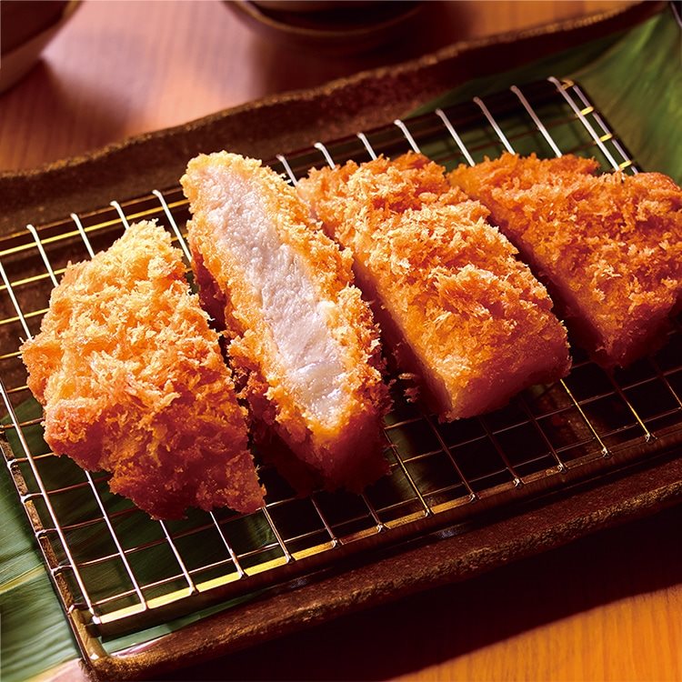 【冷凍】三元豚のロースカツ 100G　10食入
