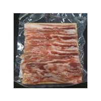 サッチクフード 豚バラスライス3mm 500G×1パック (単品) (Vandroロゴ付包装)