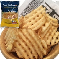 【ラムウエストン】 ワッフルカットフライポテト 1KG 冷凍