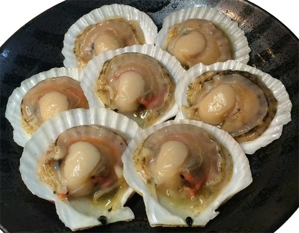 【冷凍】KR北海道産 ホタテ片貝L 10枚入