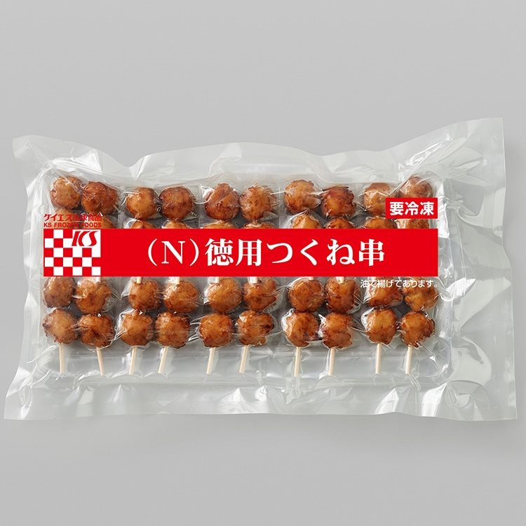 【冷凍】徳用鶏つくね串 400G