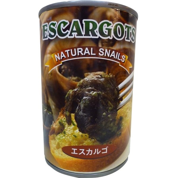 【常温】サンウォッチ) インドネシア産エスカルゴ 4号缶 425G