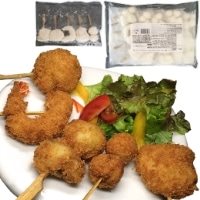 【冷凍】海鮮串揚げセット 5種 10パック入