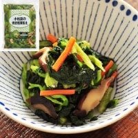 【冷凍】和惣菜 小松菜の焼き椎茸和え 500G