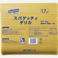 【常温】はごろもスパゲッティ デリカ 1.7MM 4KG