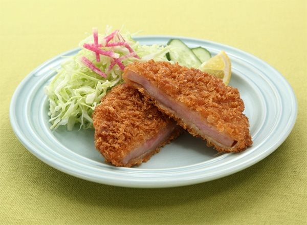 【冷凍】ポークハムカツ 60G　60食入