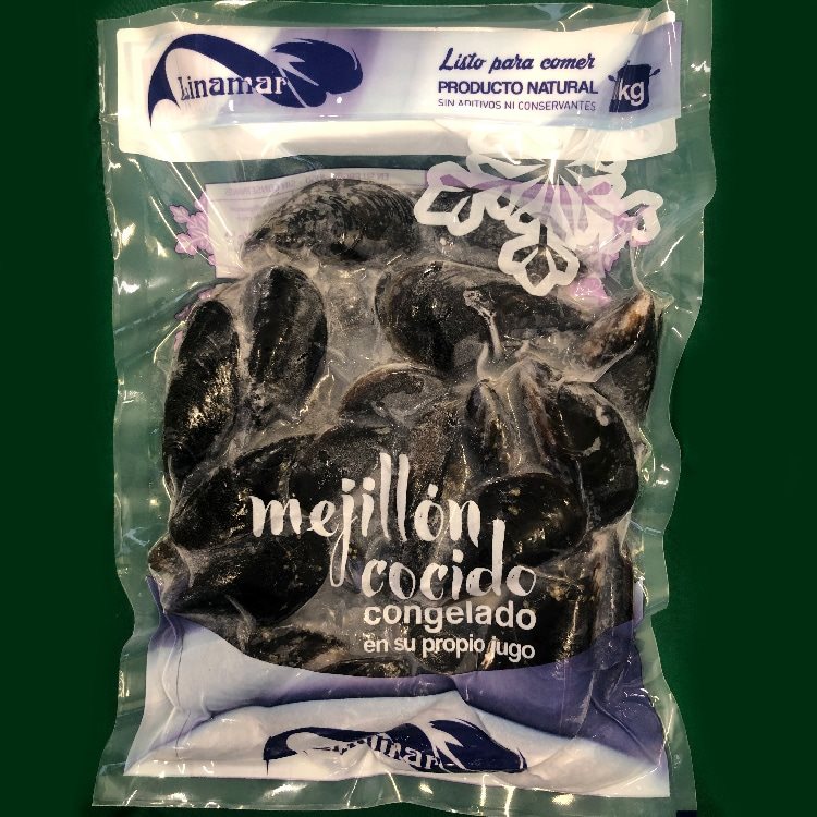 【冷凍】スペイン・ガリシア産 ムール貝 1KG