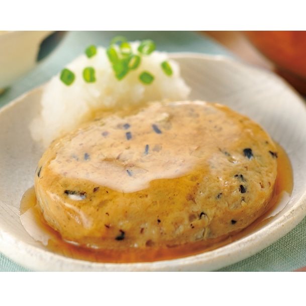 【冷凍】やわらか豆腐寄せハンバーグ(国産大豆) 約60G　10食入