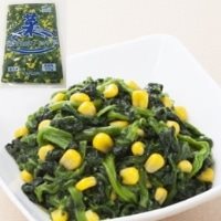 【冷凍】便利なほうれん草とコーンのバター炒め 500G
