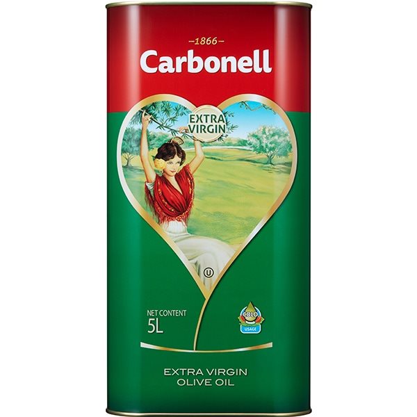 【常温】カルボネール) EXオリーブオイル(缶) 5L