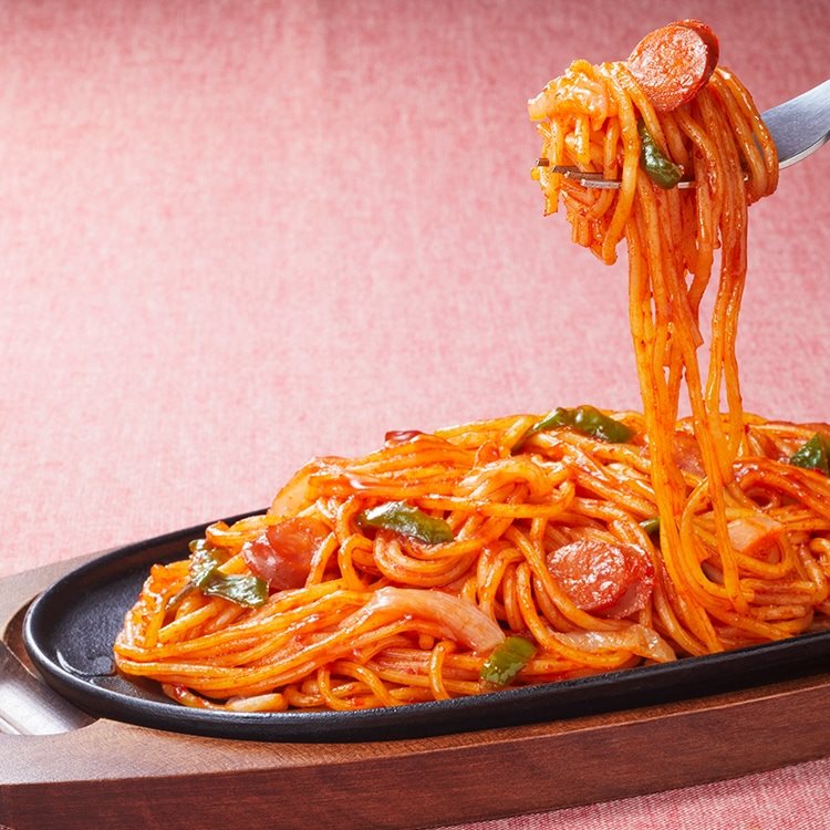 【冷凍】もっちり麺の焼きナポリタン 1KG