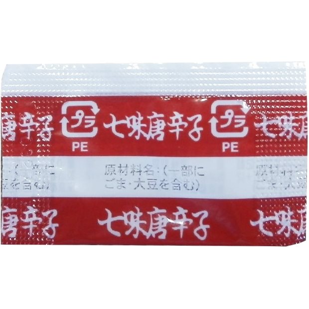 【常温】小袋七味唐辛子 0.2G