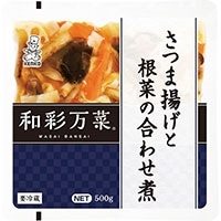 【冷蔵】和彩万菜さつま揚げと根菜の合わせ煮 500G