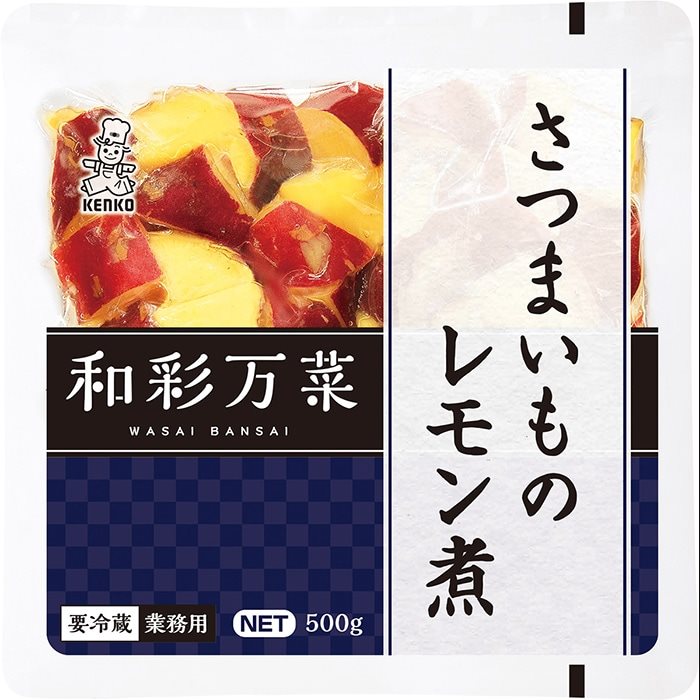 【冷蔵】和彩万菜 さつまいものレモン煮 500Ｇ