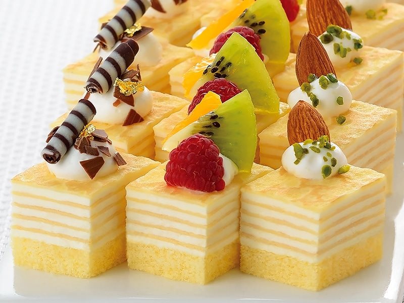 【冷凍】ミニカットケーキ ミルクレープ 約525G