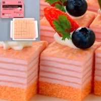 【冷凍】ミニカットケーキ ミルクレープ(いちご) 約490G