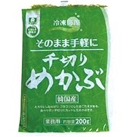 【冷凍】冷凍千切りめかぶ 韓国産 200G