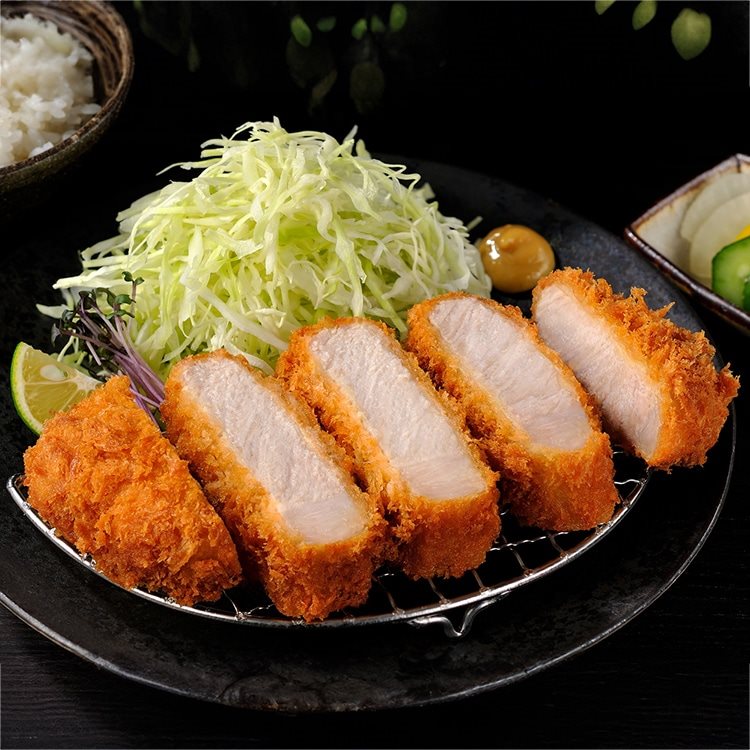 【冷凍】三元豚の厚切り上ロースカツ 約200G　6食入