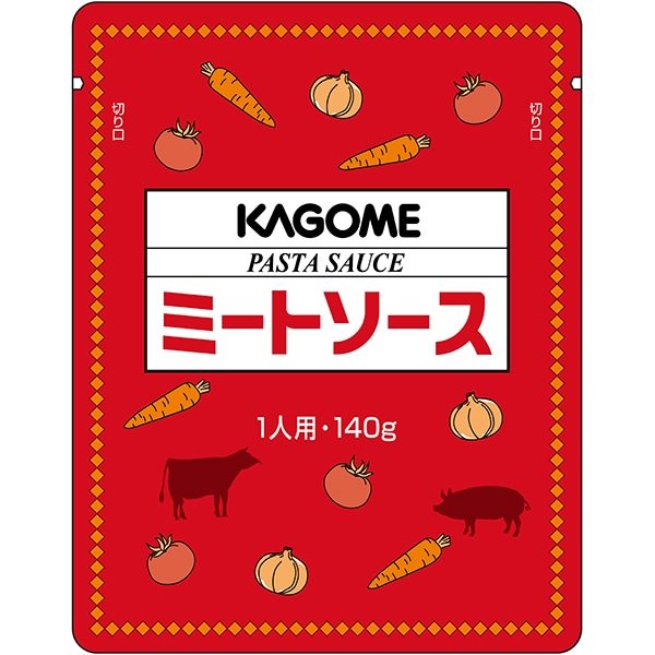 【常温】パスタソース ミートソース(N) 140Ｇ　10食入