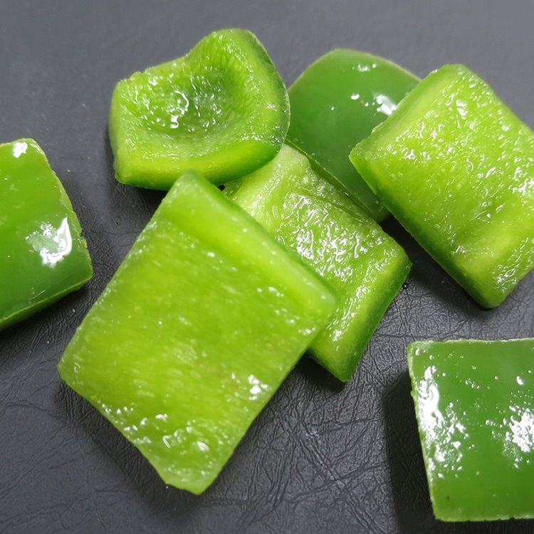 【冷凍】生冷ピーマン緑 乱切り 500G