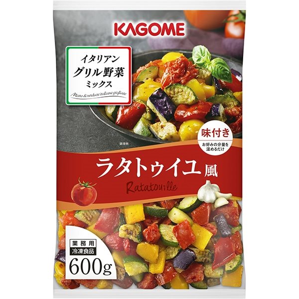 【冷凍】イタリアングリル野菜ミックス ラタトゥイユ風 600G