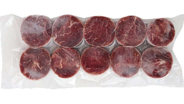 【冷凍】北海道産牛ヒレポーション 120G×10個