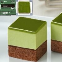 【冷凍】カット済ケーキ 抹茶(宇治抹茶使用) 367G