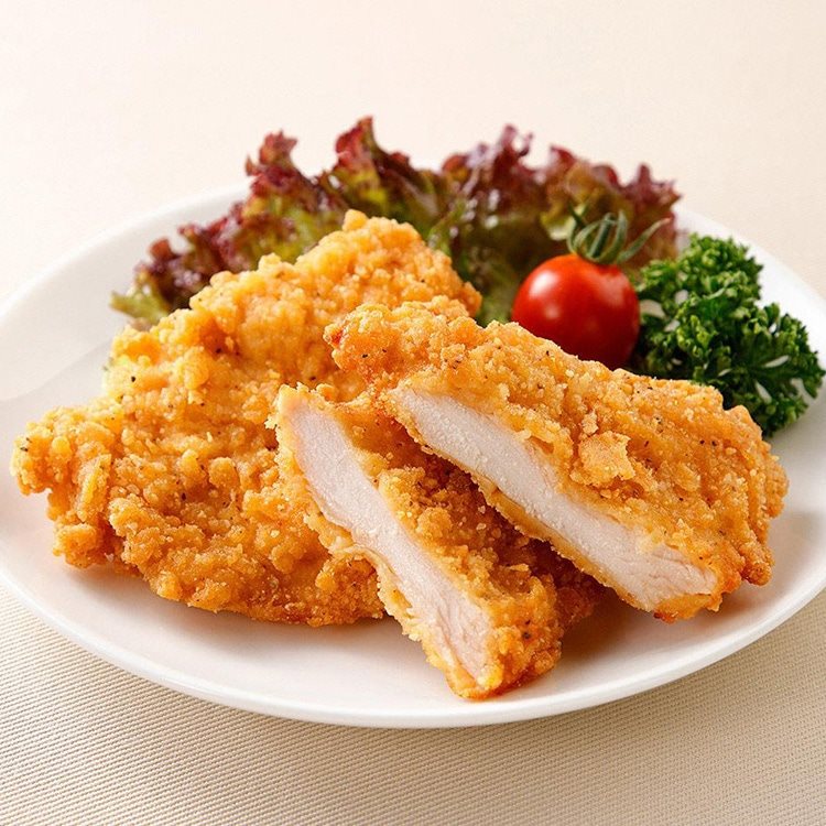 【冷凍】【在庫限】フライドチキンフィレ(骨なし) 75G　10食入