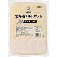 【ケンコーマヨネーズ】 北海道チルドポテトダイスカット 1KG 冷蔵 3セット
