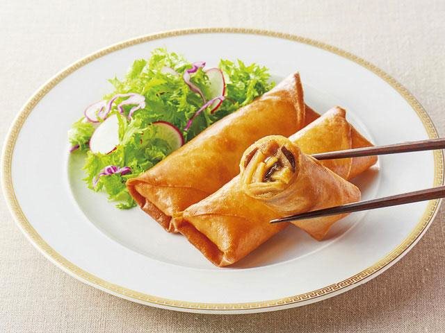【冷凍】五目具材の旨味極だつパリッと春巻 55G　10食入