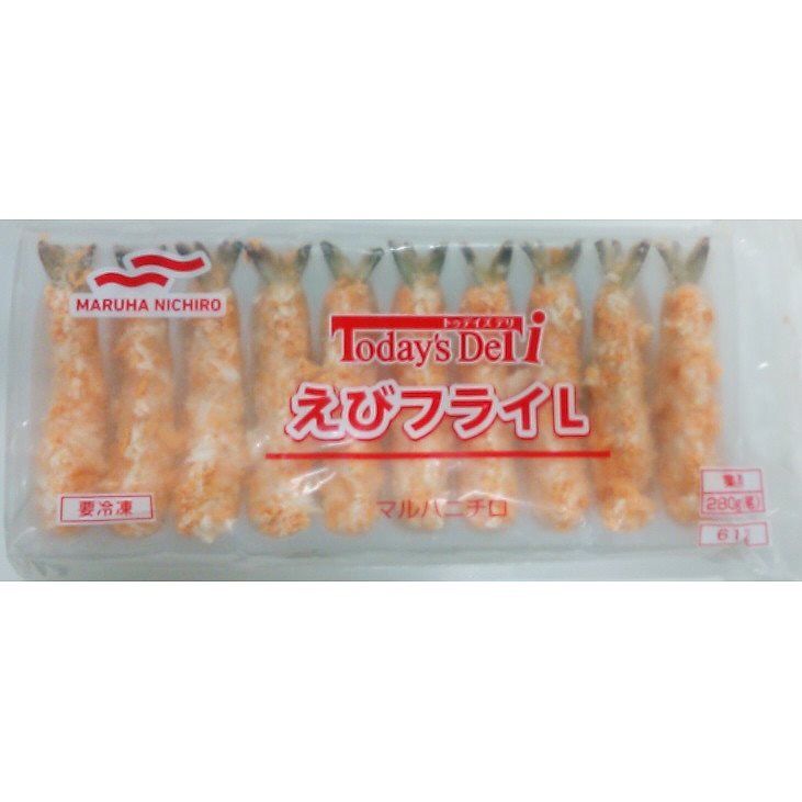 【冷凍】Todays DeliエビフライL(31/40) 28G　10食入