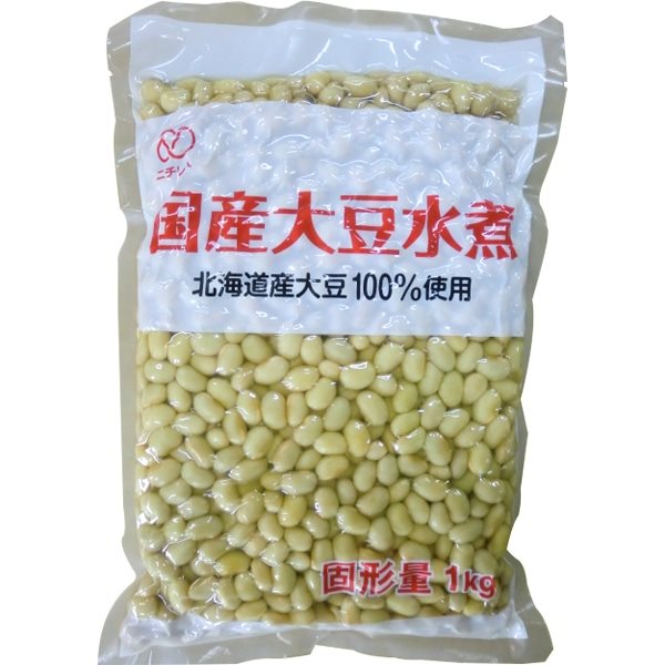 【常温】ニチレト国産大豆水煮 1KG